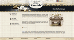Desktop Screenshot of kavalakurabiye.com