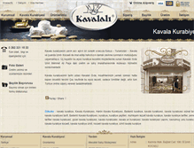 Tablet Screenshot of kavalakurabiye.com